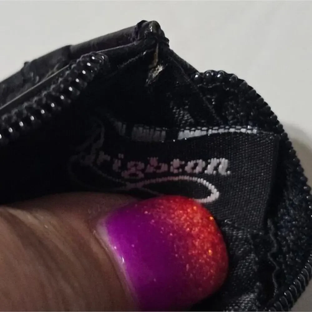 Brighton black leather